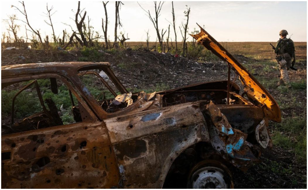 2000 Metres To Andriivka